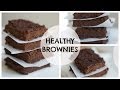 HEALTHY BROWNIES {Vegan + Gluten & Sugar Free }