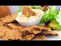 Vegetable Crackers Recipe - Vegan, Gluten-Free, Raw