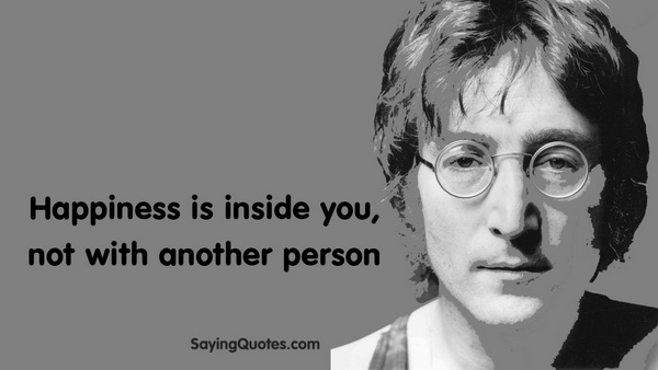 john lennon quotes about happiness